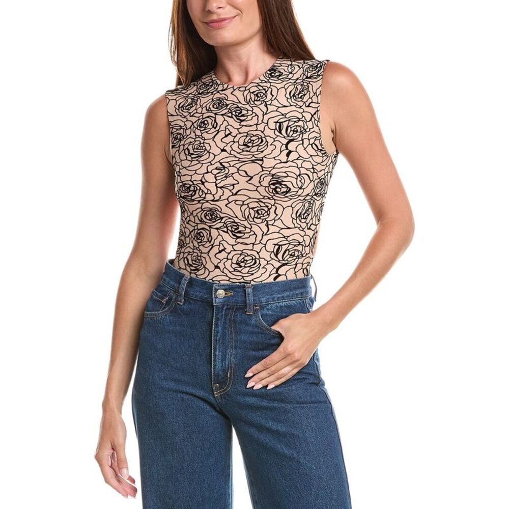 Paris Georgia Womens  Backless Bodysuit, Black